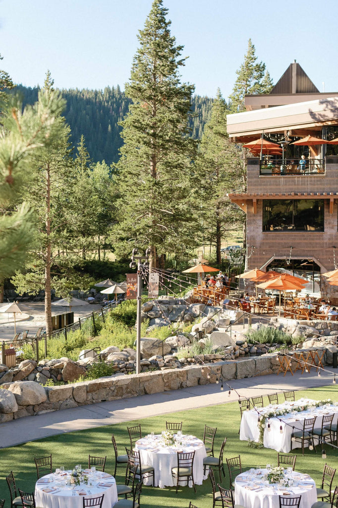 Wedding photography at Everline Resort in Lake Tahoe