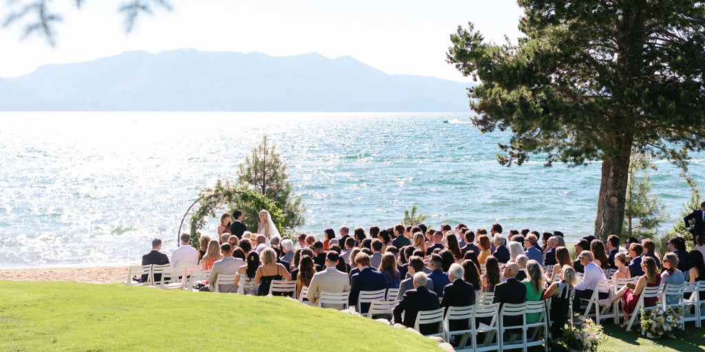 Summer wedding at Edgewood Tahoe