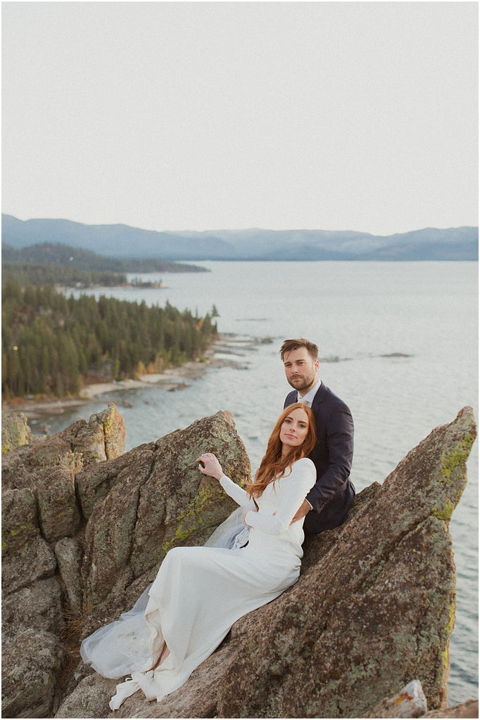 Dramatic Lake Tahoe Bridals
