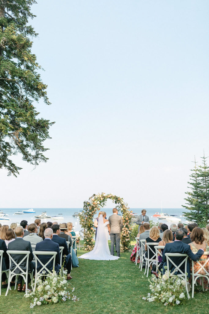 Wedding on the shores of Lake Tahoe