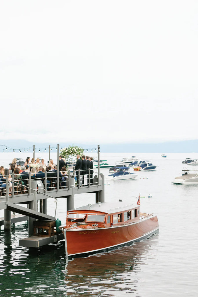 Wedding ceremony photography in Lake Tahoe